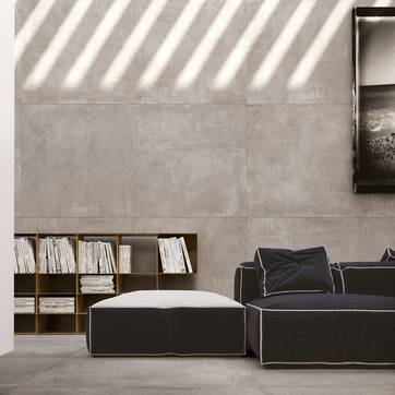 Raumabbildung Generic, gestaltet mit Fliesen aus der Kollektion: Portland