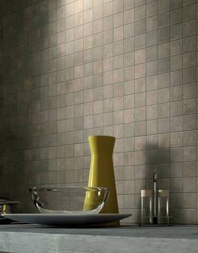 Raumabbildung Generic, gestaltet mit Fliesen aus der Kollektion: Portland