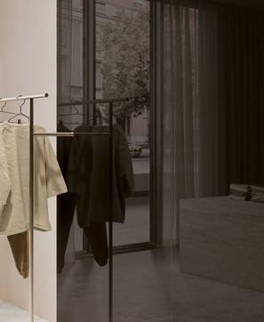 Immagine ambiente Commerciale, realizzato con piastrelle della collezione: Reflex