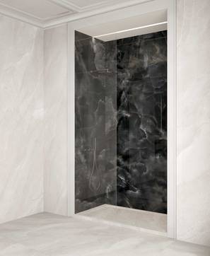 Immagine ambiente Bagno, realizzato con piastrelle della collezione: Slaten Stone