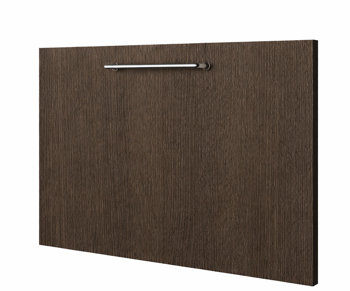 Satined oak veneer