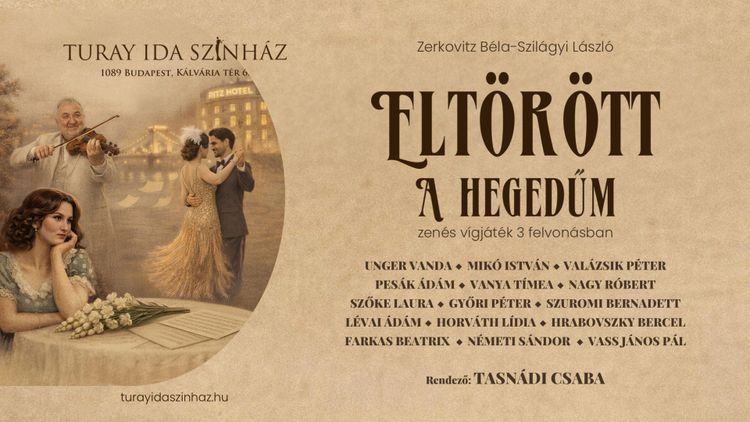 Eltörött a hegedűm