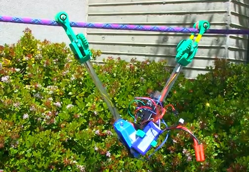 Робот SkySweeper проверит мощность линии электропередач