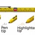 Многофункциональная ручка: карандаш, КПК стилус и маркер в одном флаконе