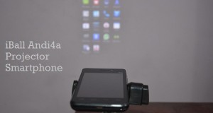 В Индии выпустили смартфон Andi4a со встроенным проектором на 35 люмен