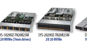 Supermicro сообщила о коммерческой доступности новых серверов NVMe™ 1U и 2U Ultra