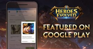 Игра Heroes Evolved получила рекомендацию Google Play