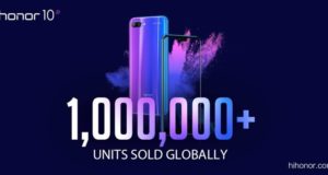 Более миллиона смартфонов Honor 10 продано за месяц во всем мире