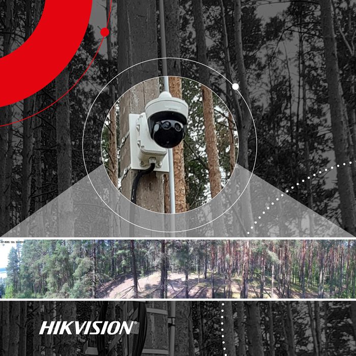 В национальном парке «Себежский» в Псковской области пожарную и общественную безопасность обеспечивает IT-видеосистема