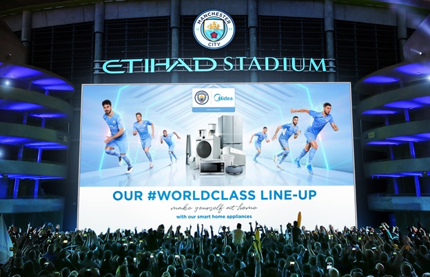Midea создает популярный среди фанатов Manchester City цифровой контент