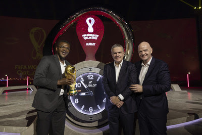 Hublot запускает отсчет времени – до начала чемпионата мира по футболу FIFA Qatar 2022™ всего один год!