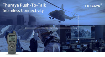 Компания Thuraya представляет свою инновационную коммуникационную систему Push-to-Talk