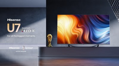 Компания Hisense выпустила телевизор ULED U7 с ультрабольшим экраном