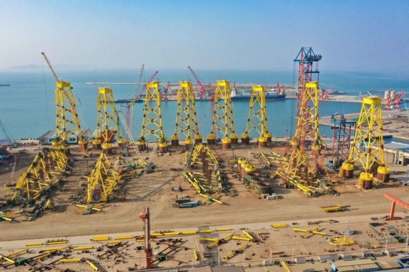 Xinhua Silk Road: кожухи PJOE для морских ветровых турбин доставлены в Великобританию