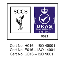 SCCS - UKAS - ISO 45001, ISO 14001, ISO 9001