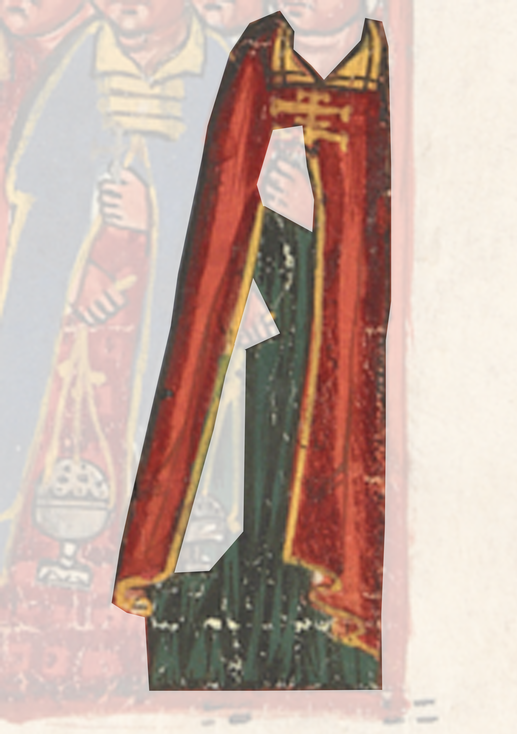 Painting Of A Woman In A Red Dress