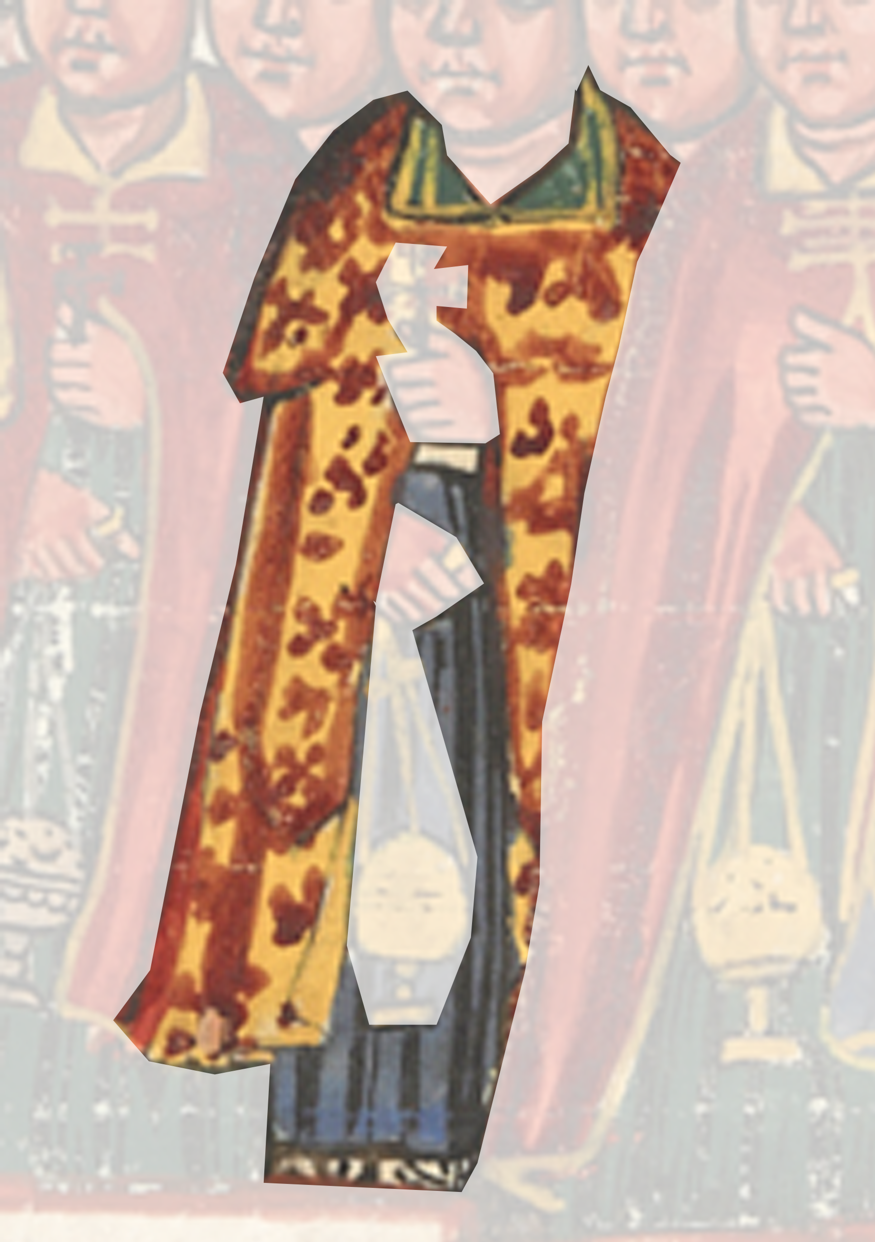 Painting Of A Man In A Red Robe