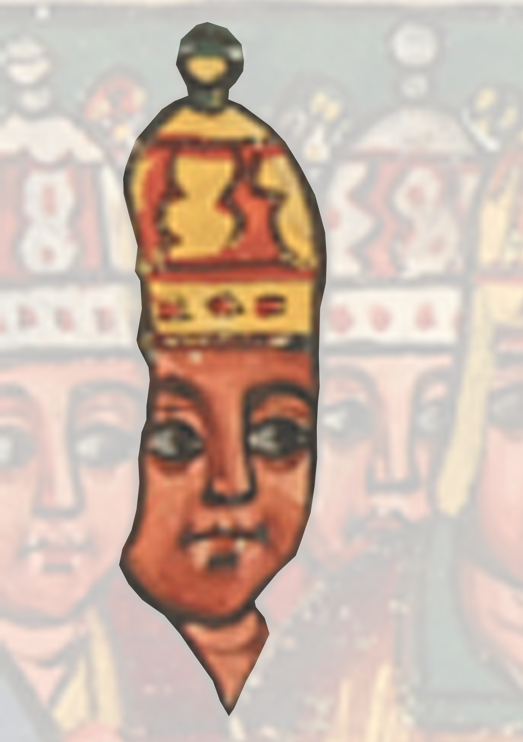 Painting Of A Man With A Crown On His Head