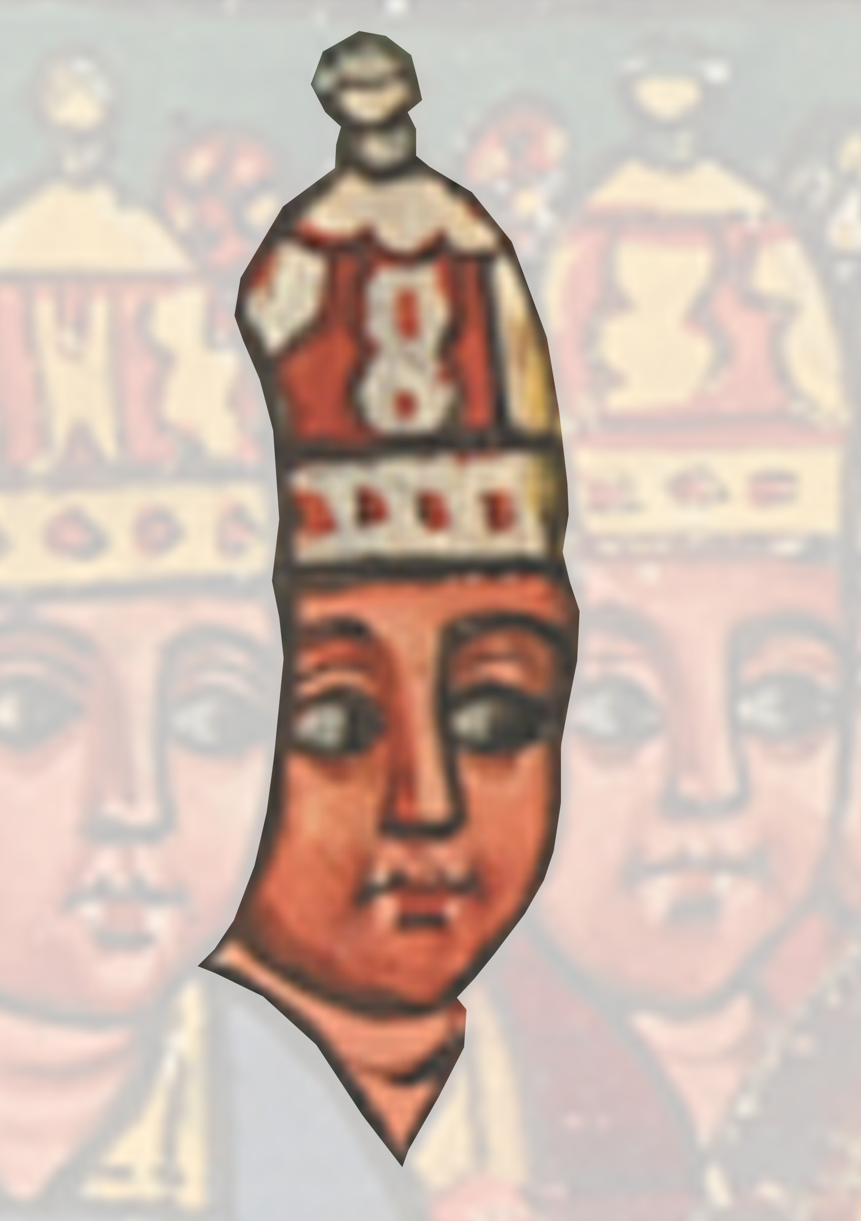 Painting Of A Man With A Crown On His Head