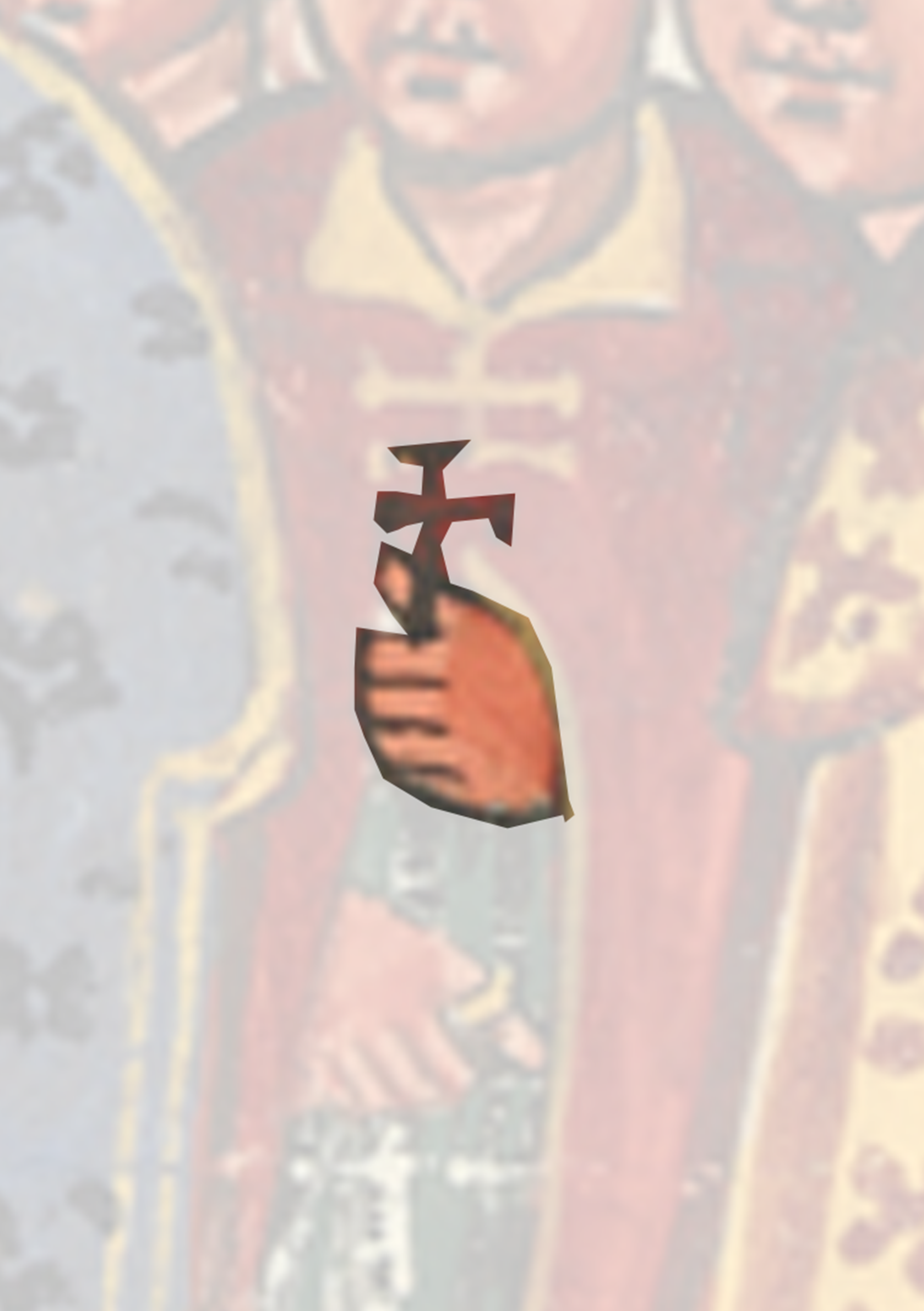 Painting Of A Man Holding A Knife