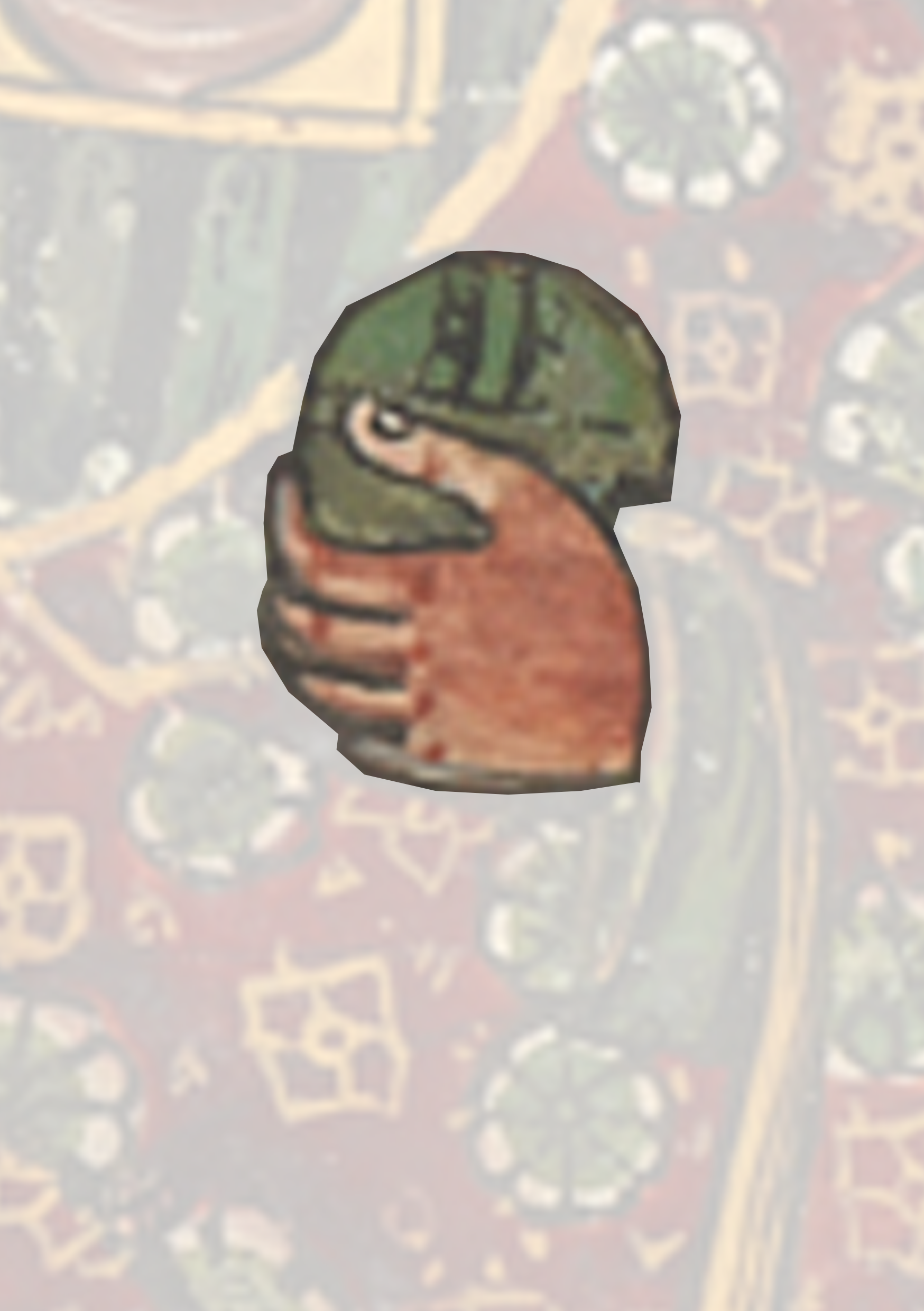 Picture Of A Pizza With A Face