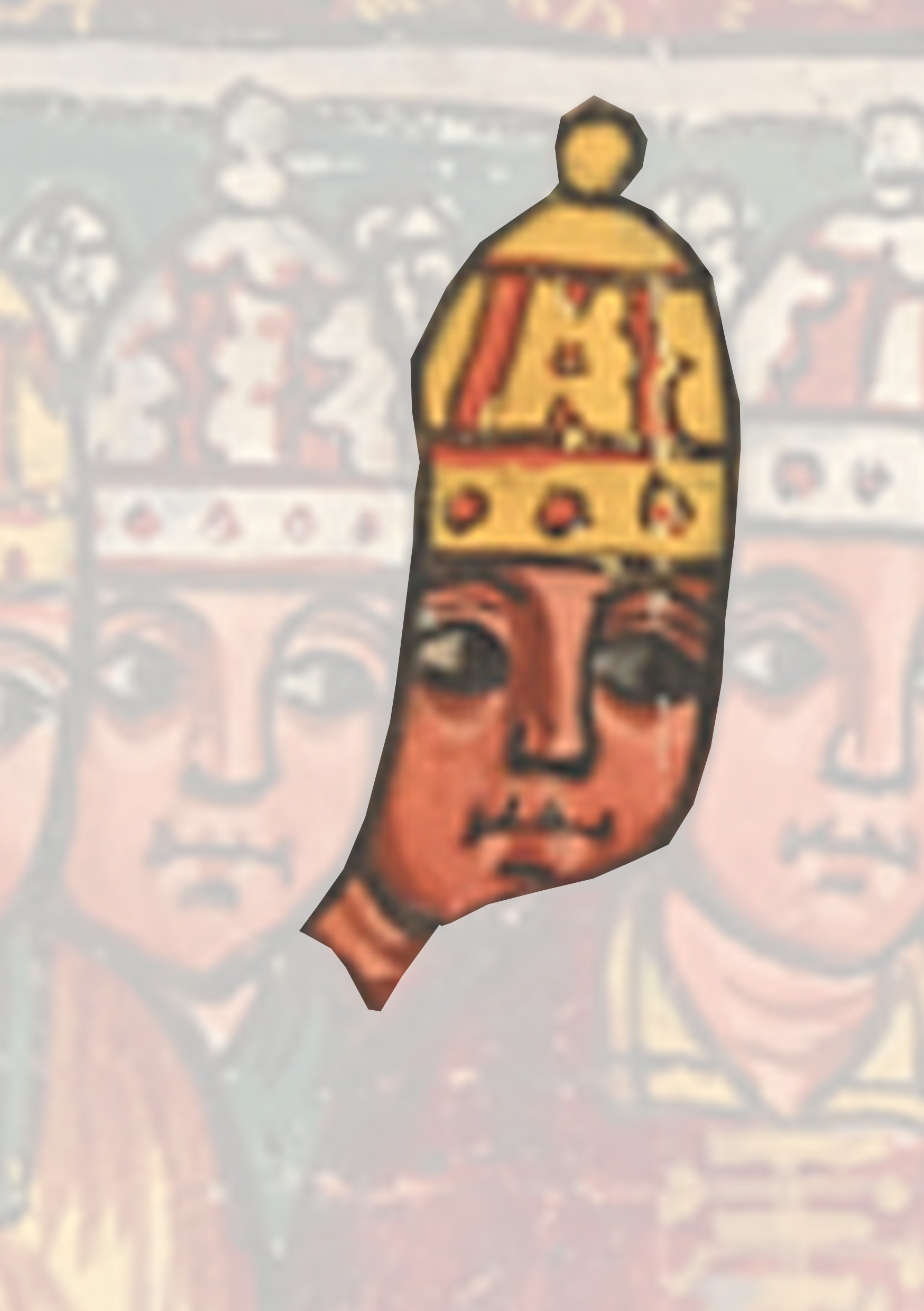 Painting Of A Man With A Crown On His Head