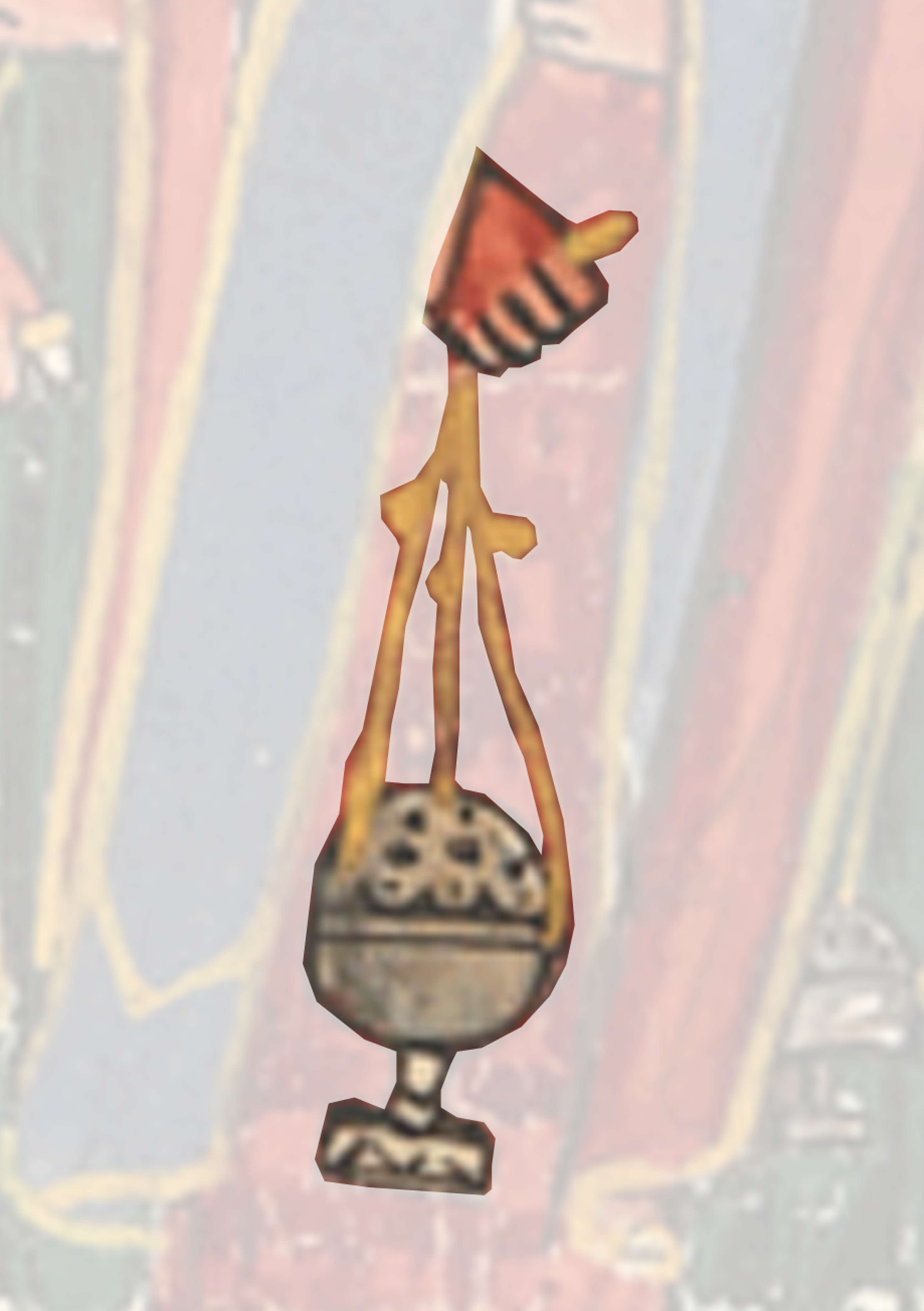Painting Of A Woman Holding A Ball