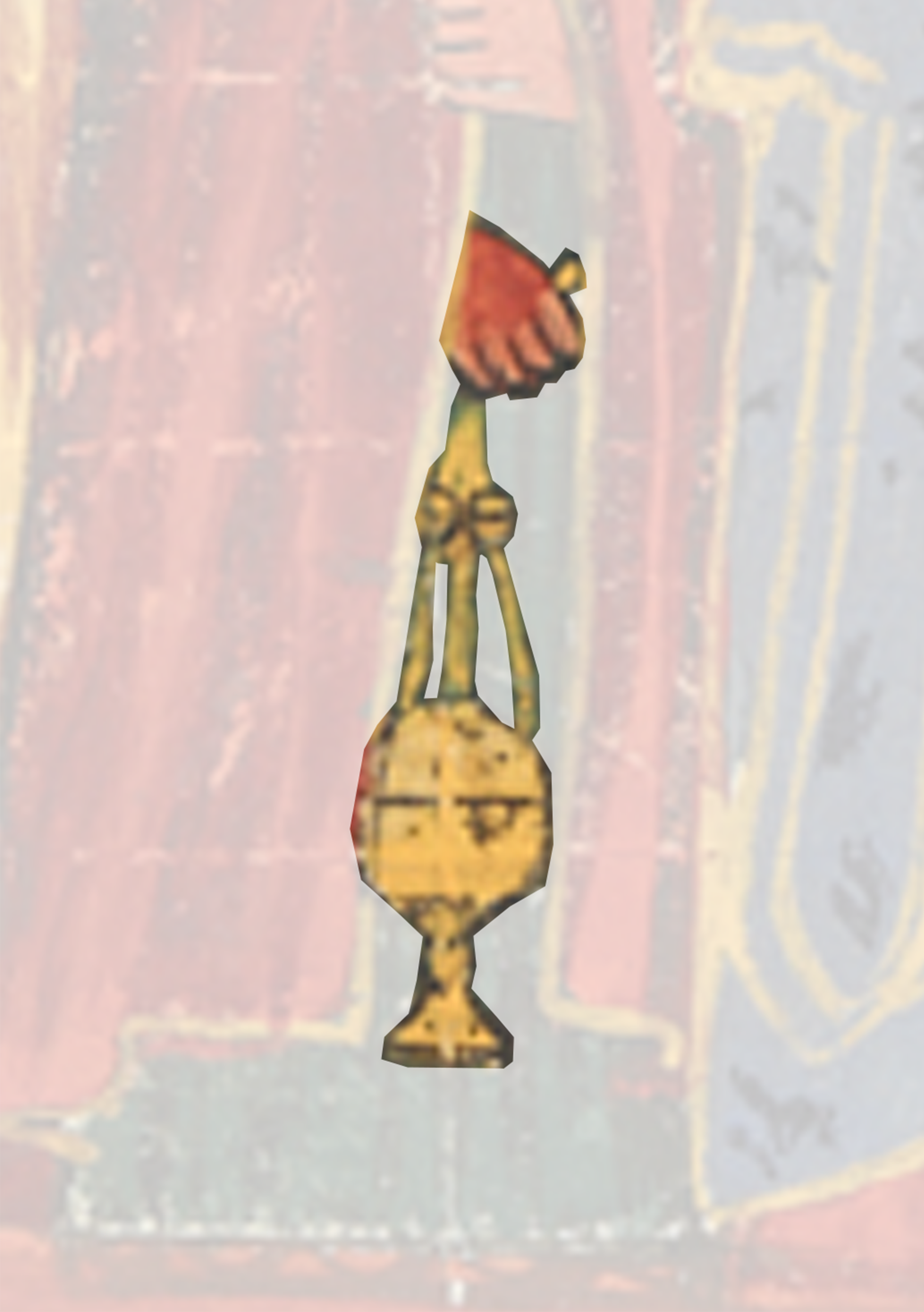 Painting Of A Man With A Hat On His Head