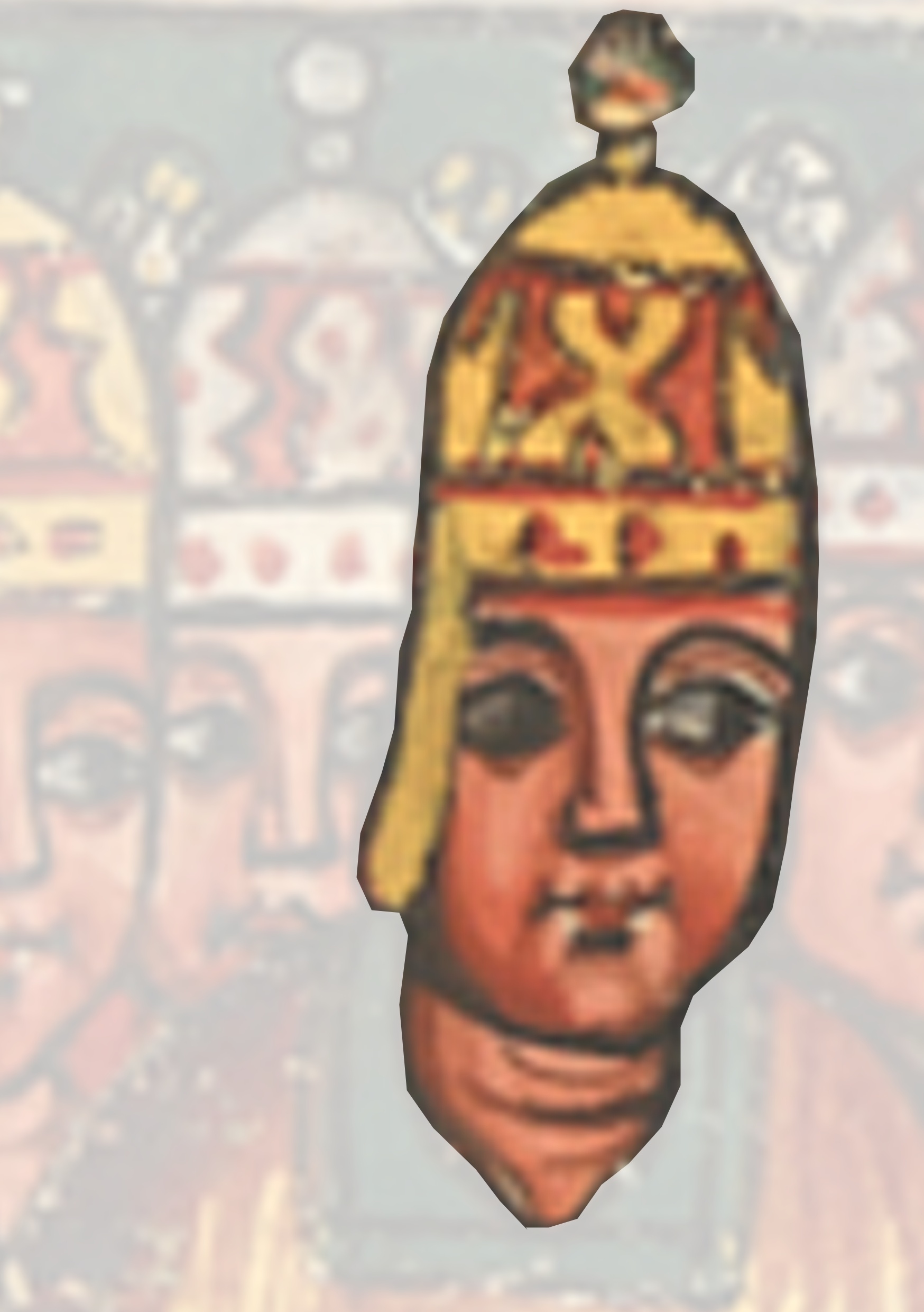 Painting Of A Man With A Crown On His Head