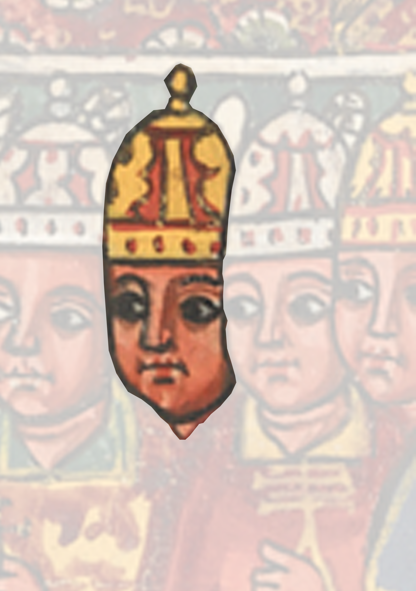 Painting Of A Man With A Crown On His Head