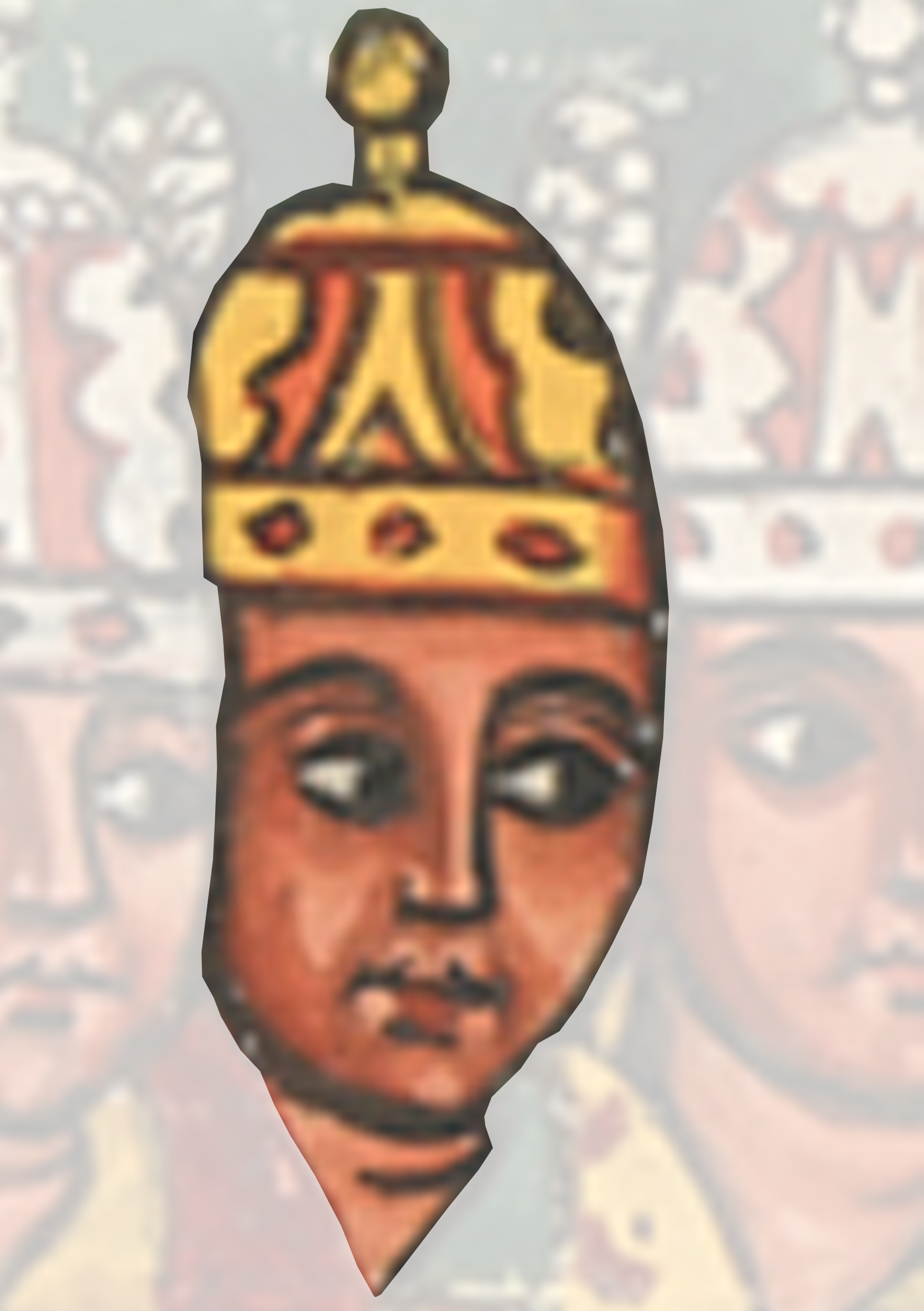 Painting Of A Man With A Crown On His Head
