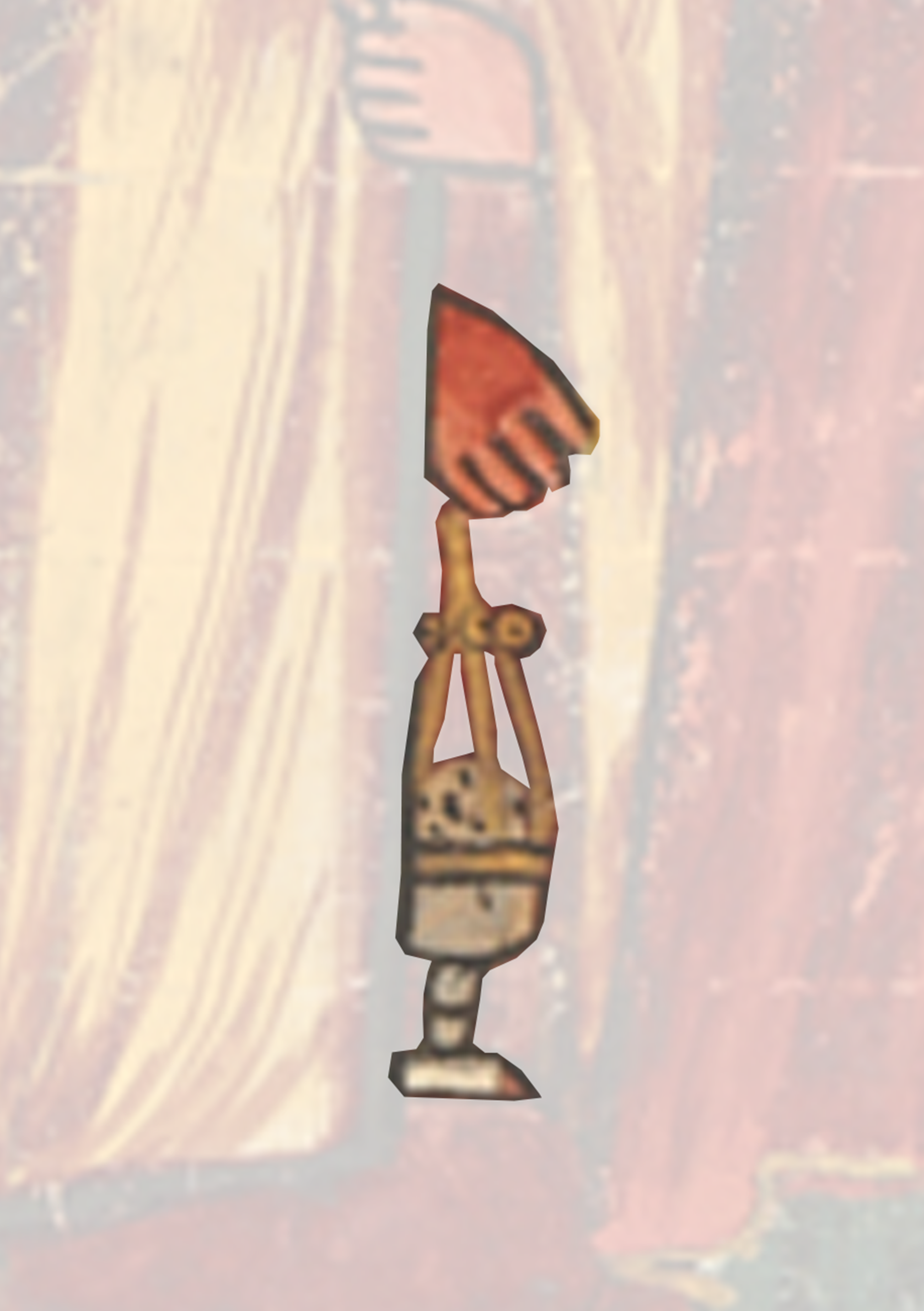 Painting Of A Man With A Hat On