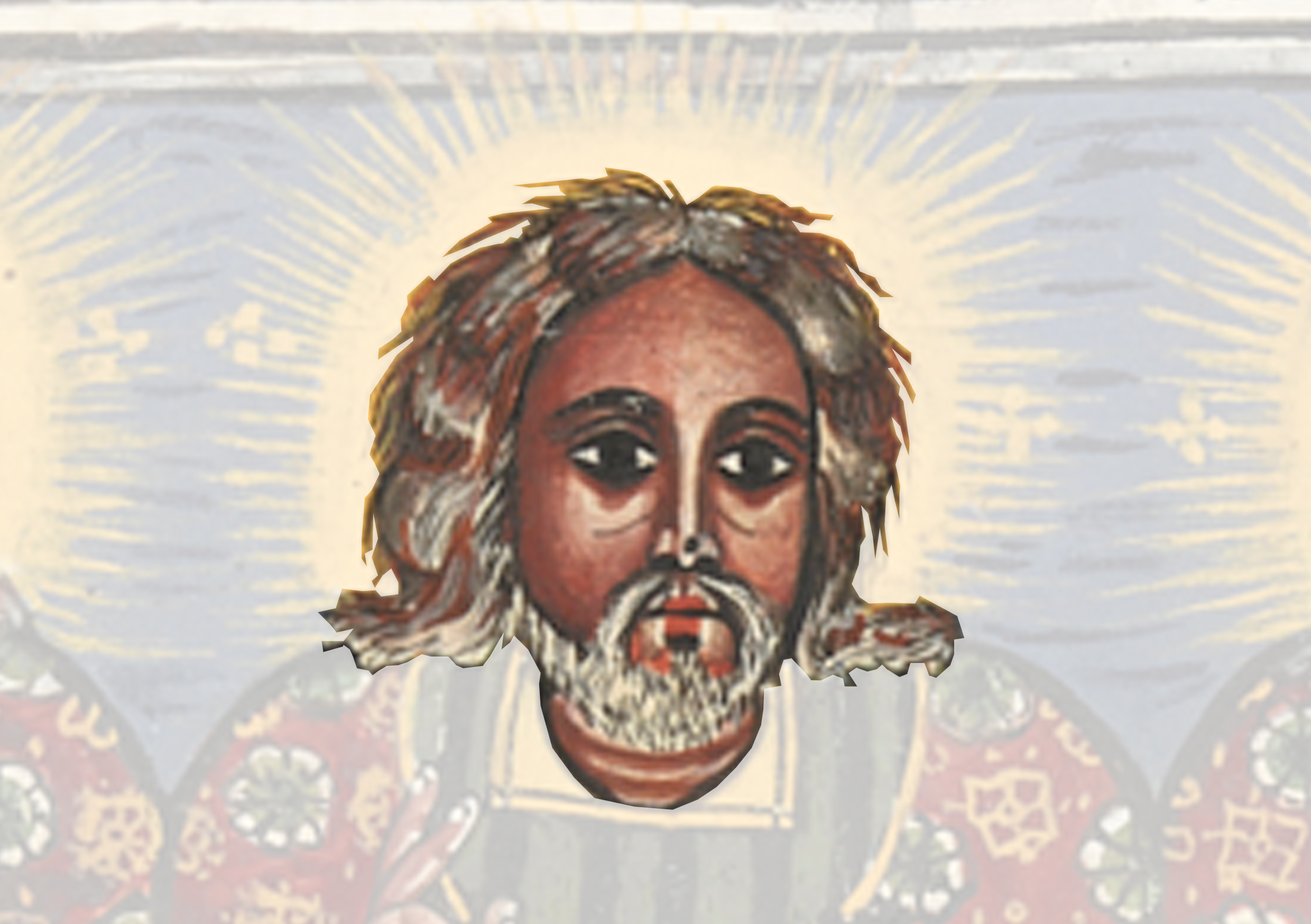 Painting Of A Man With A Beard And A Beard