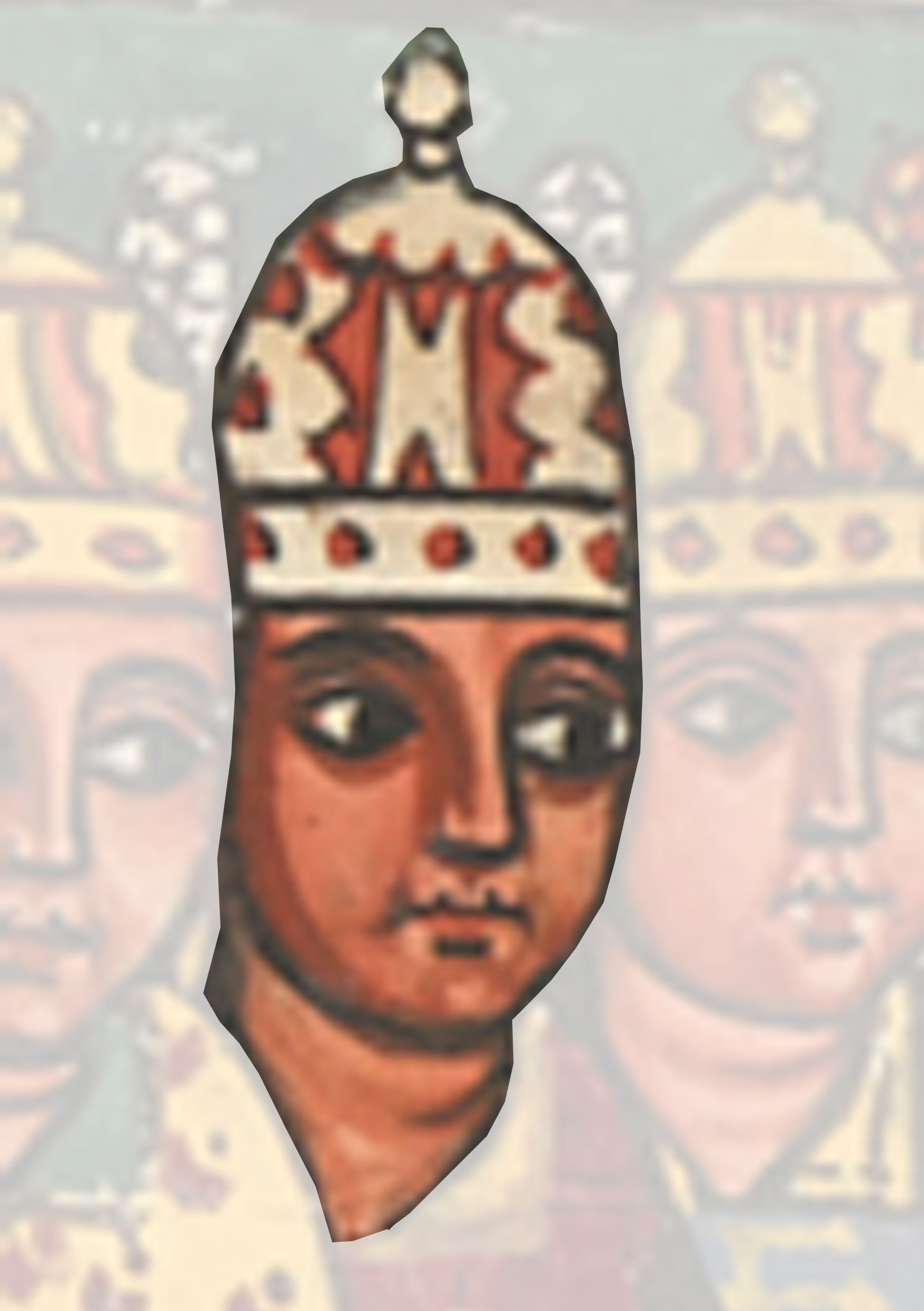 Painting Of A Man With A Crown On His Head