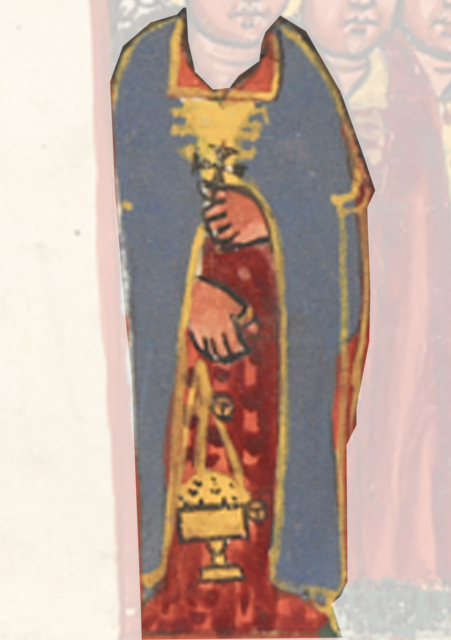 Painting Of A Man In A Red Robe