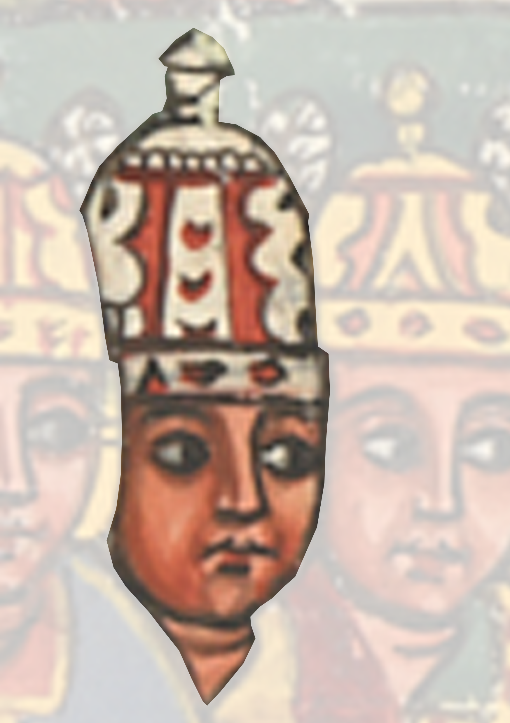 Painting Of A Man With A Crown On His Head
