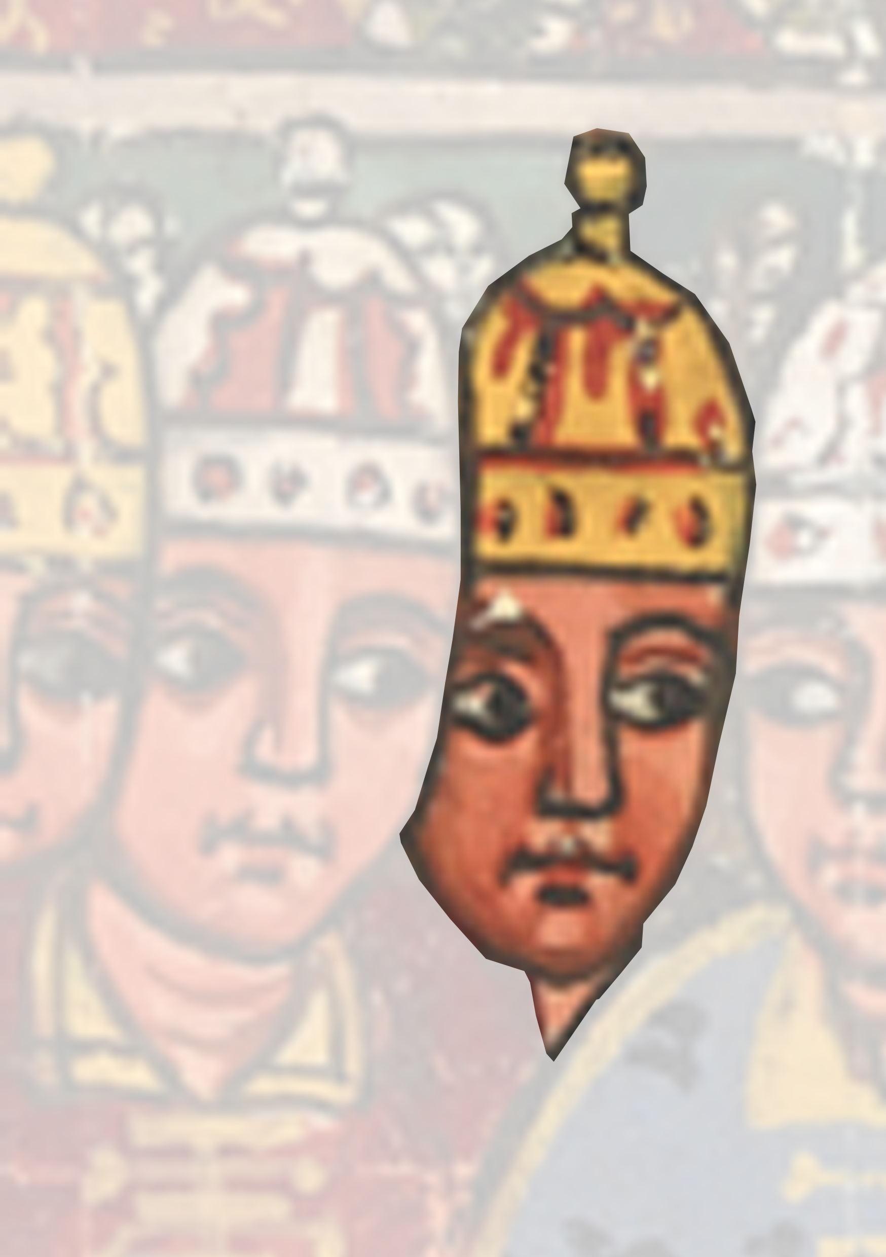 Painting Of A Man With A Crown On His Head