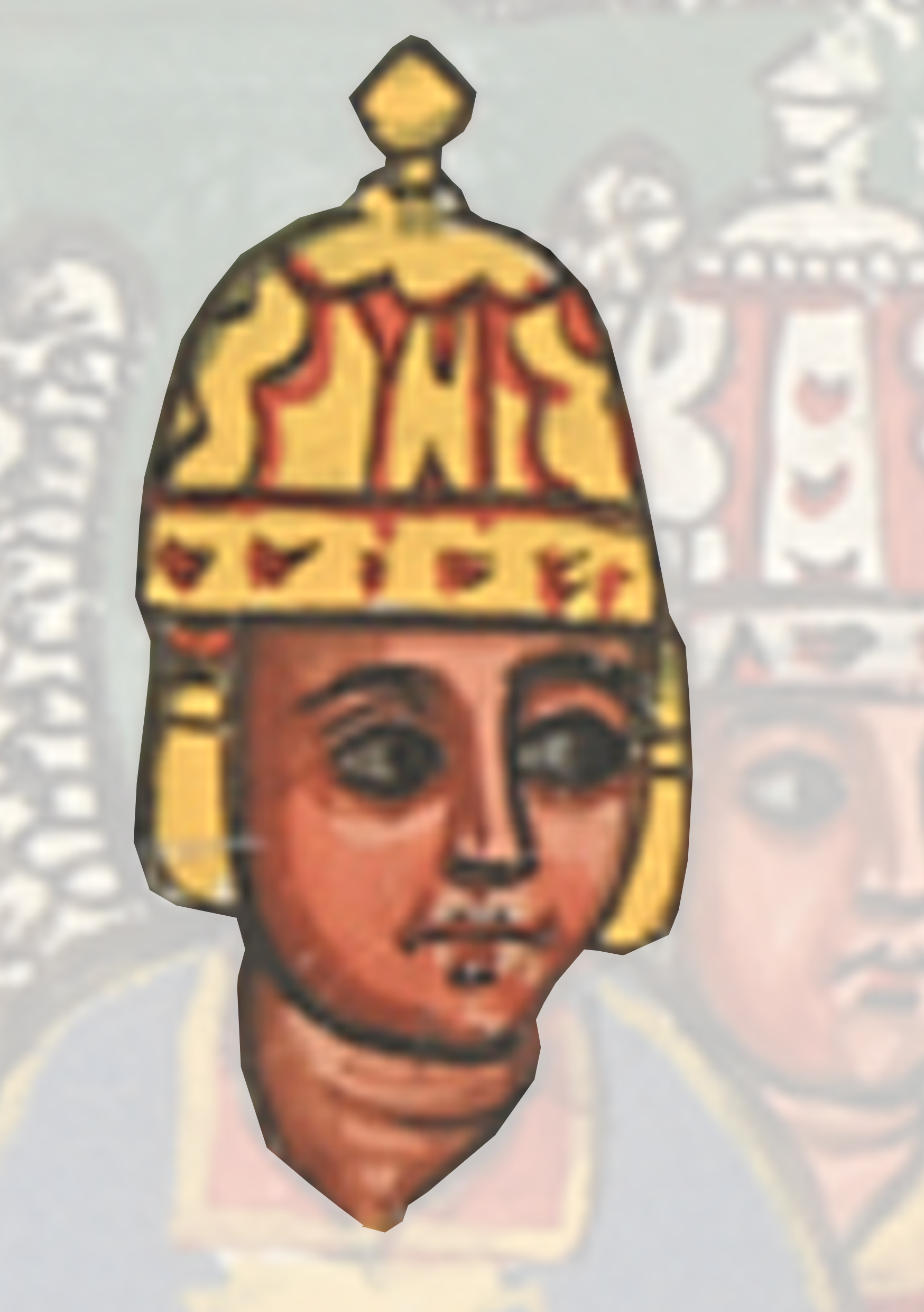Painting Of A Man In A Crown