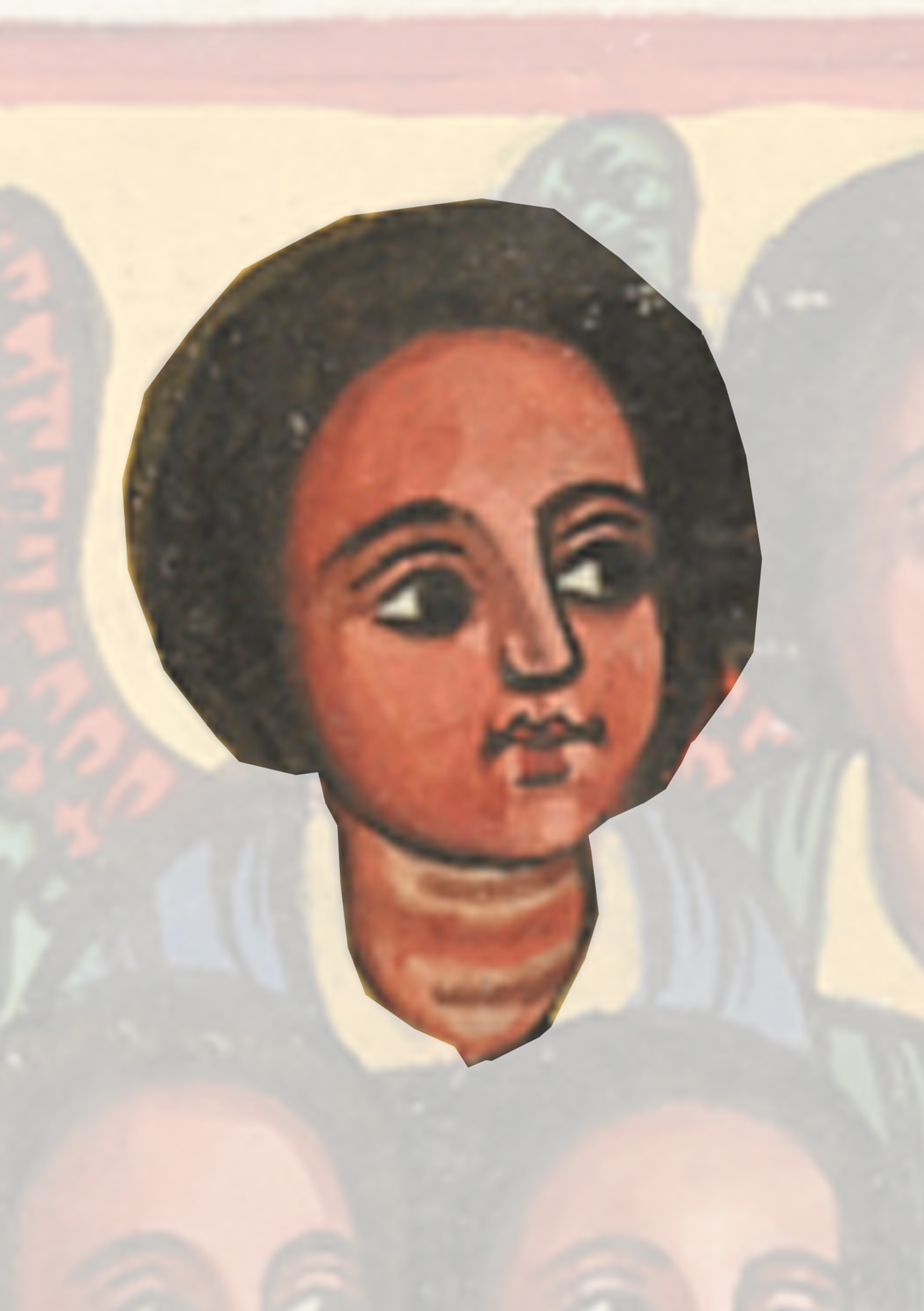 Painting Of A Woman With Many Faces