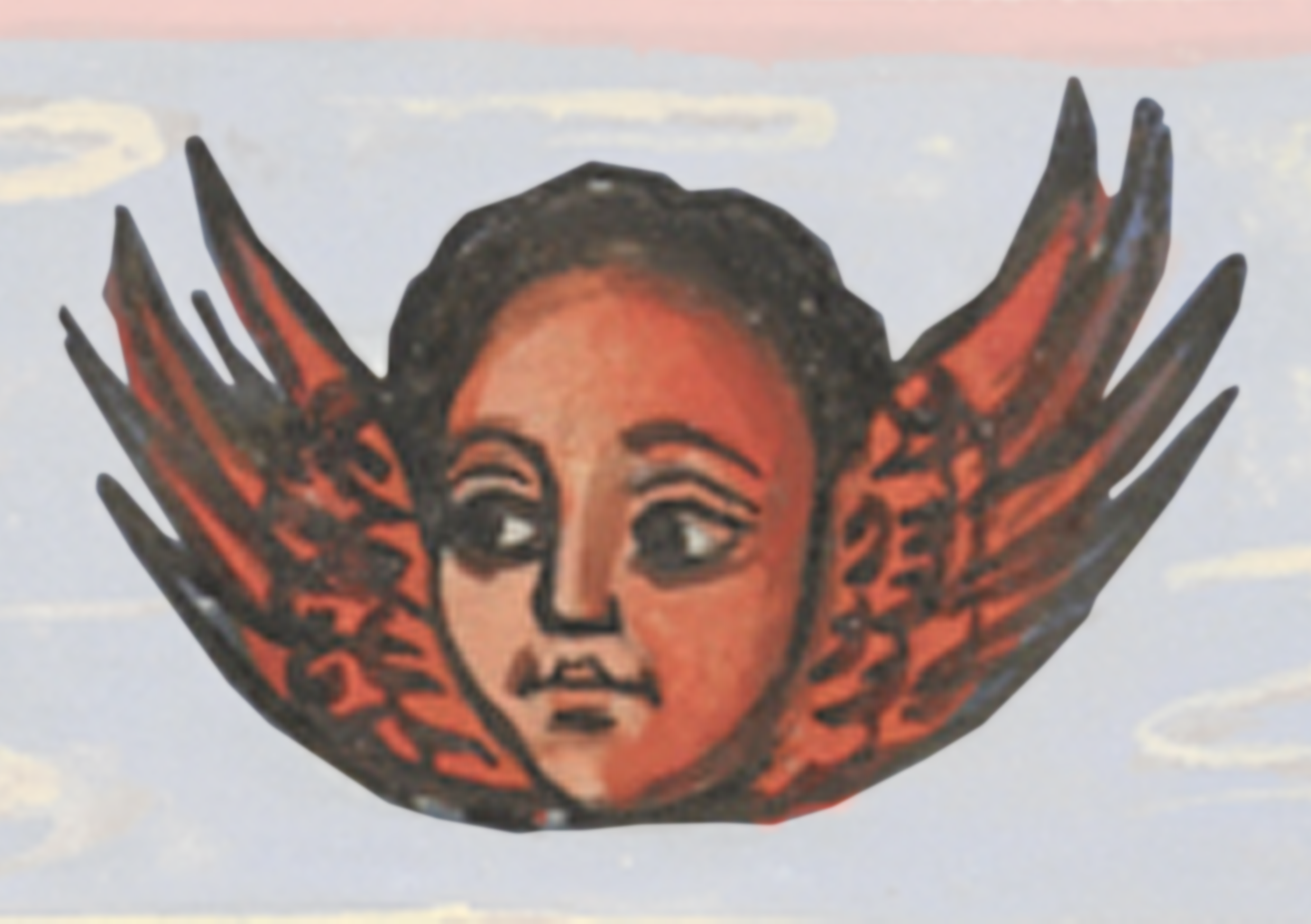 Painting Of A Woman With Wings