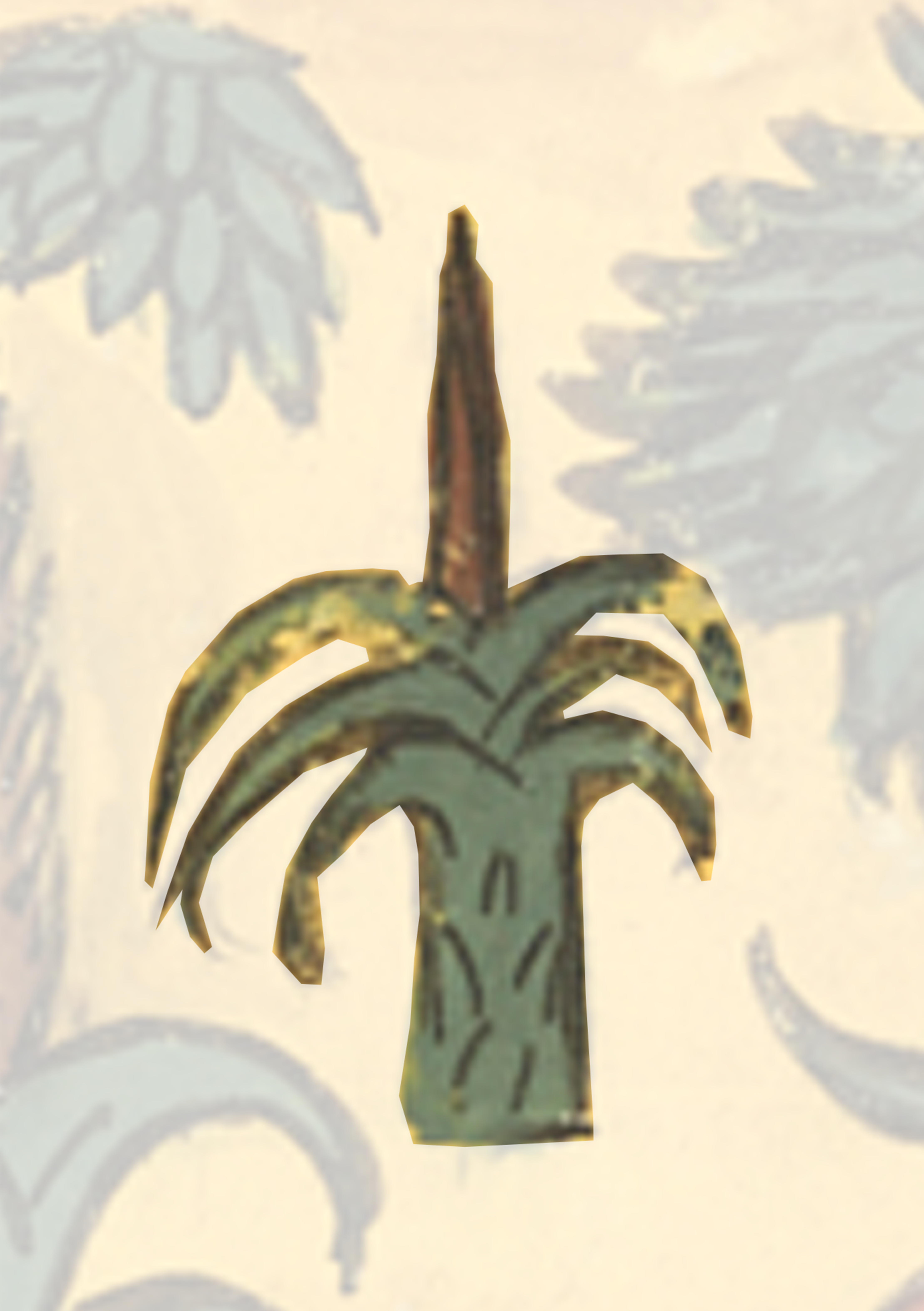 Picture Of A Palm Tree In A Room