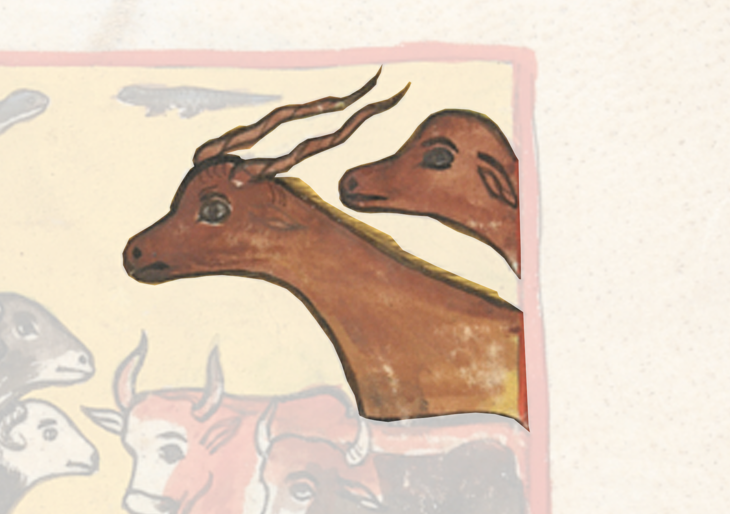 Painting Of A Goat On A Wall