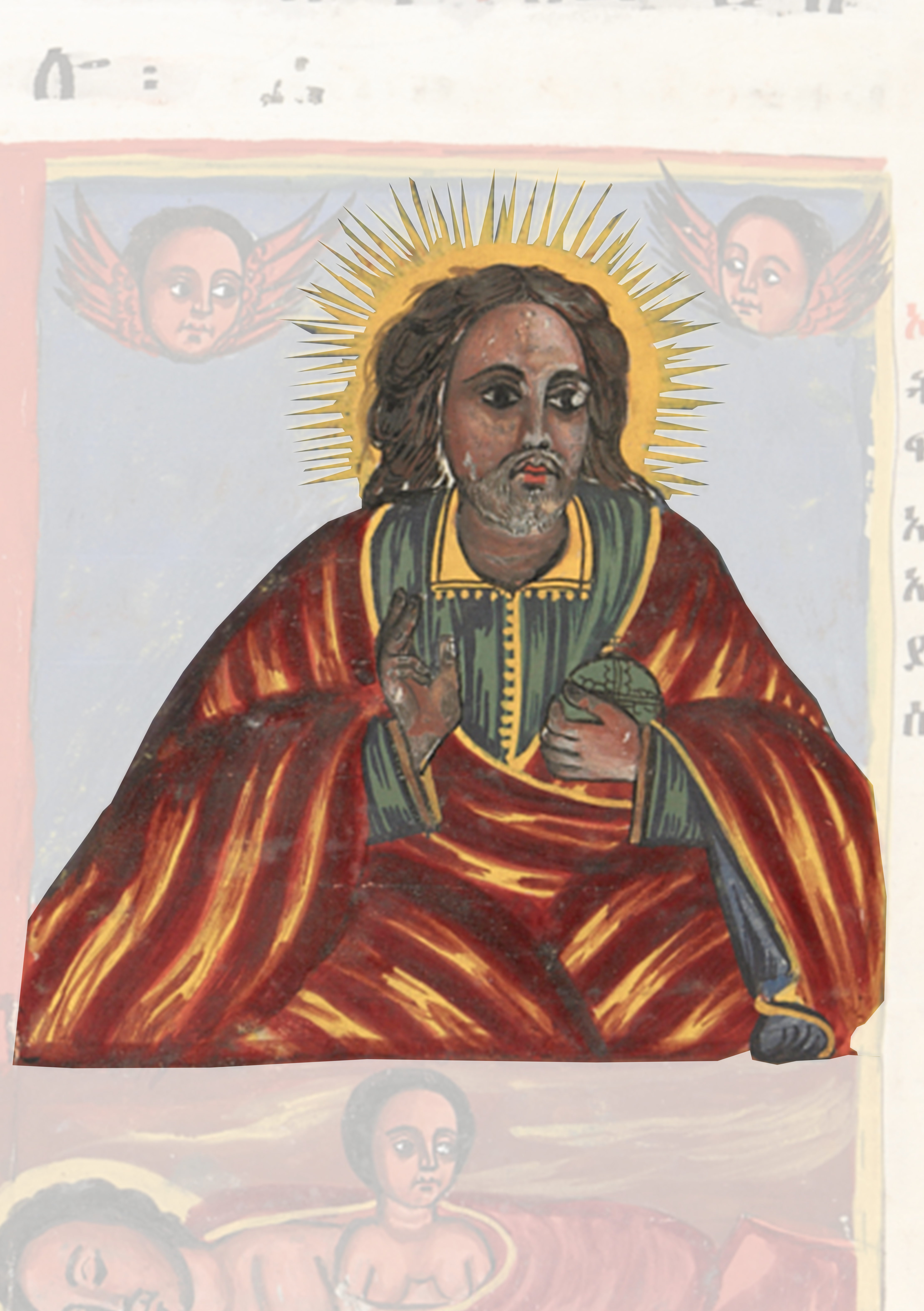 Painting Of A Man With A Crown