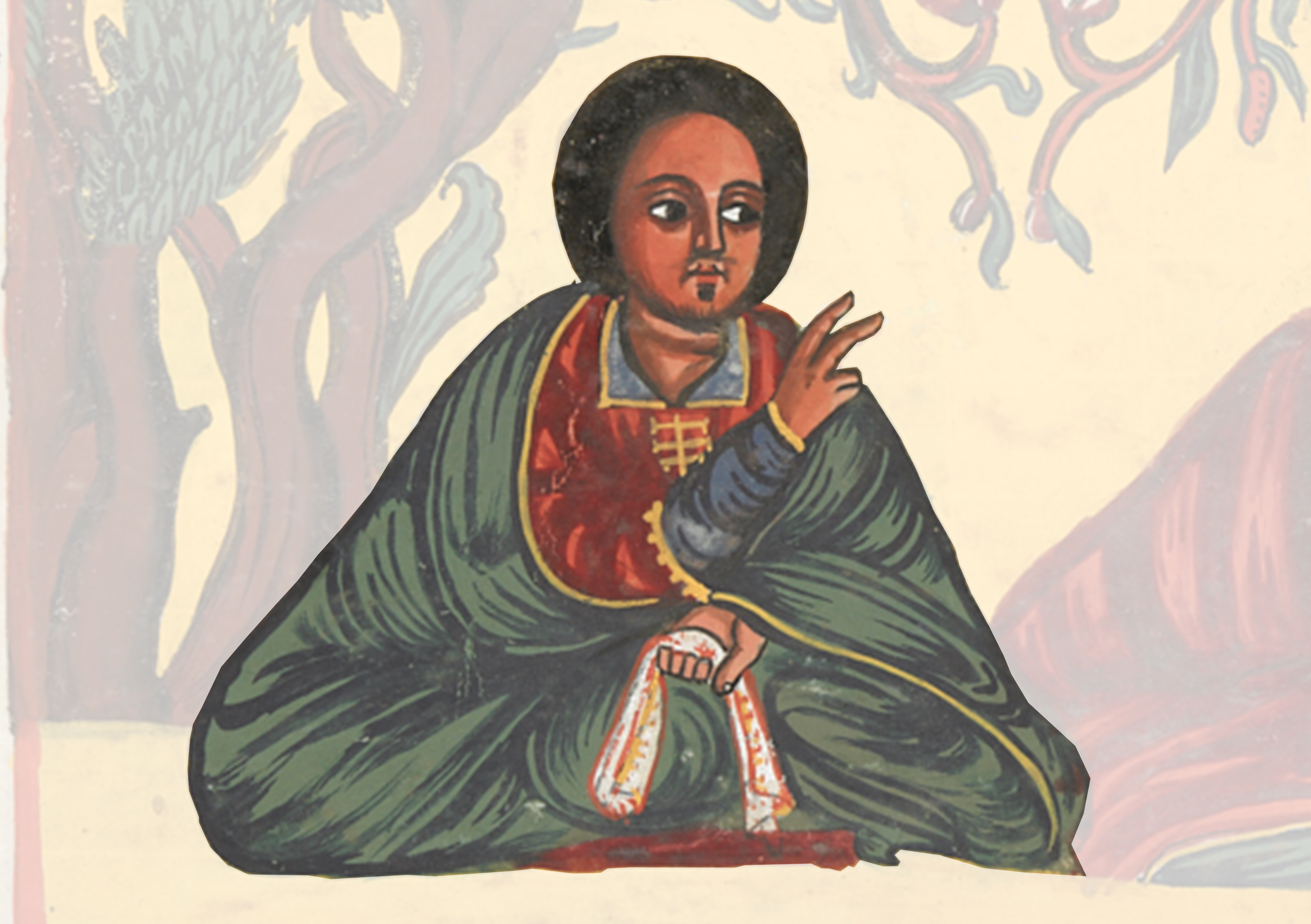 Painting Of A Woman In A Green Dress
