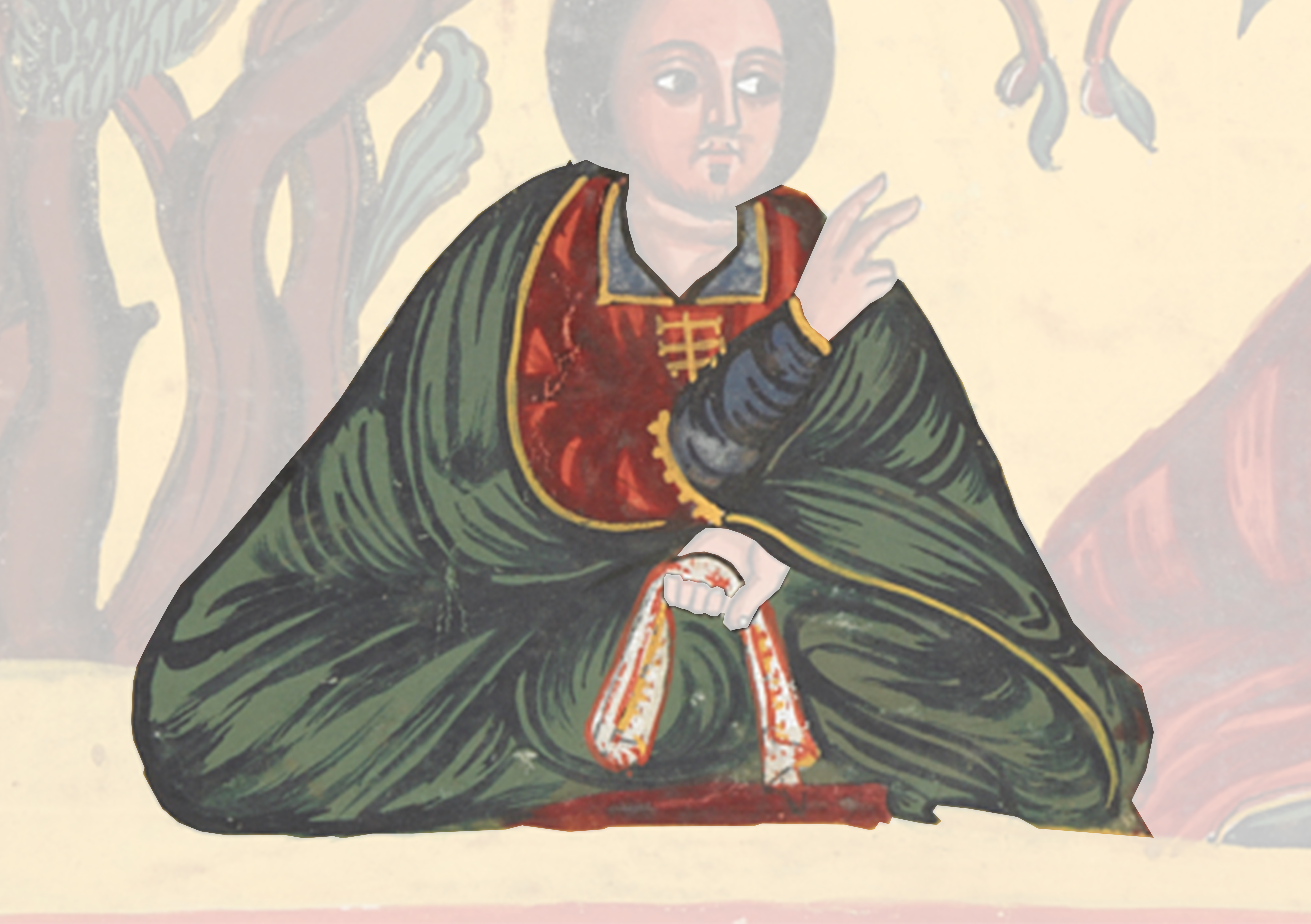Painting Of A Woman In A Green Dress