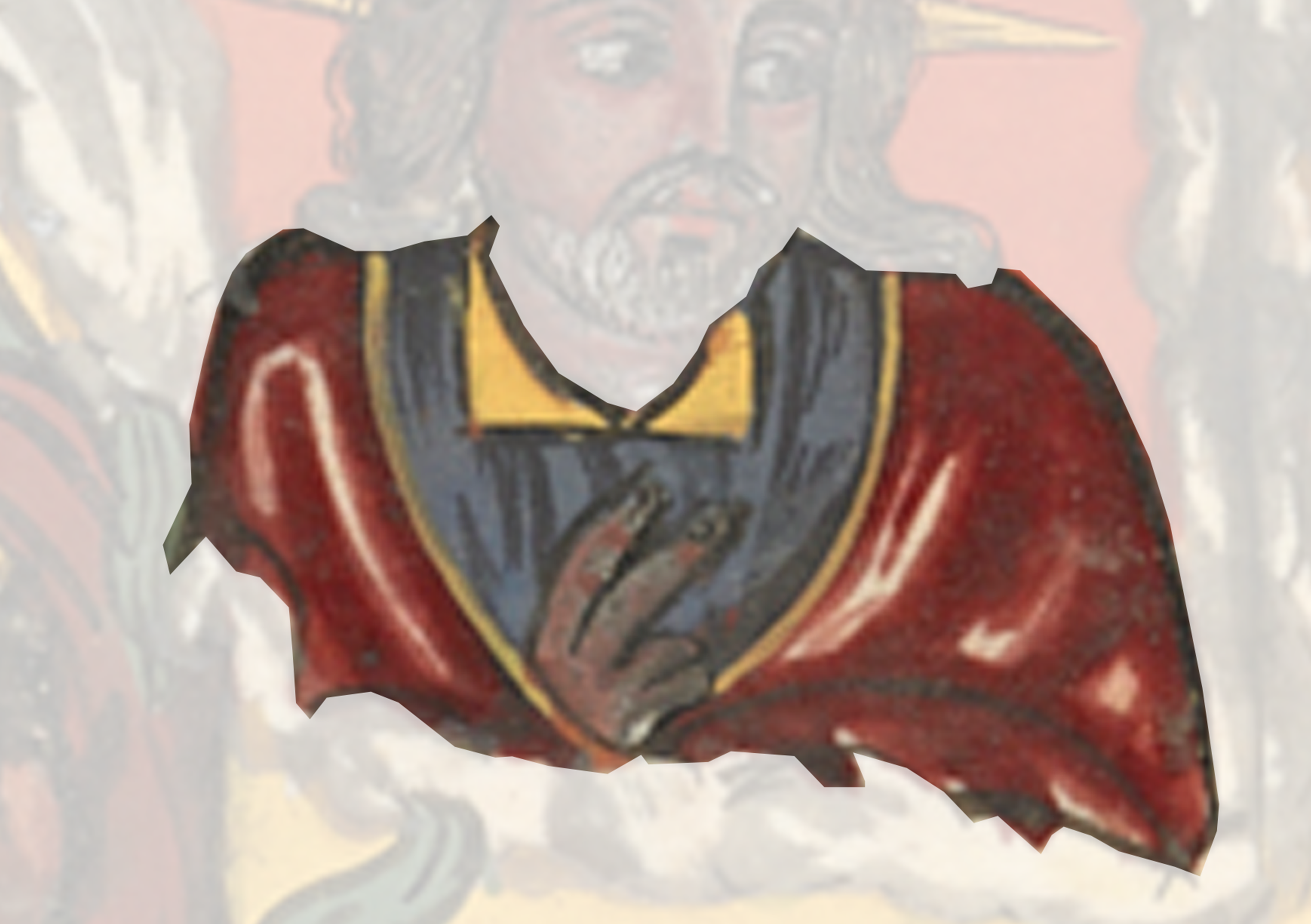 Painting Of A Man With A Bat