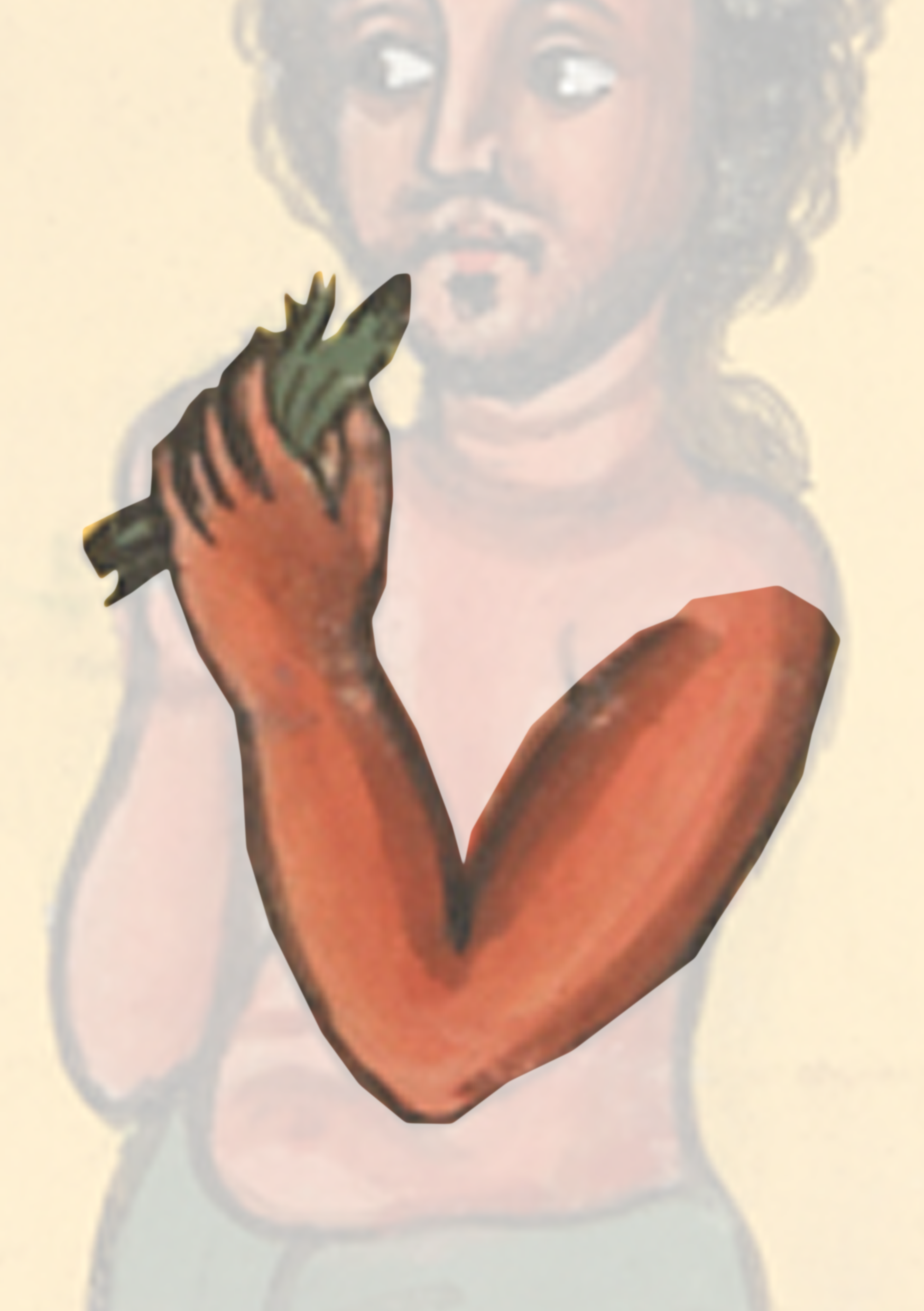 Painting Of A Man Holding A Gun