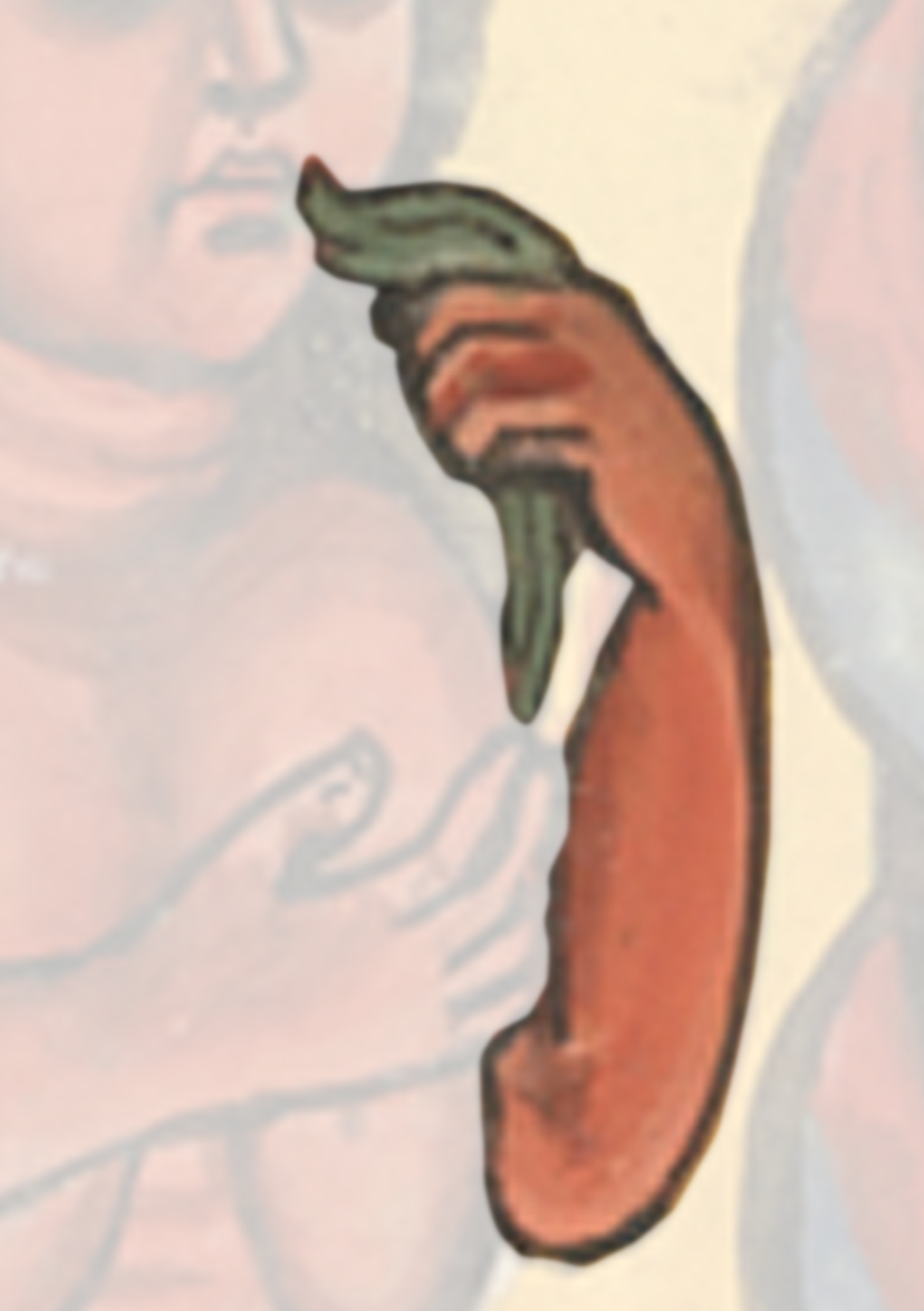 Drawing Of A Man Holding A Snake
