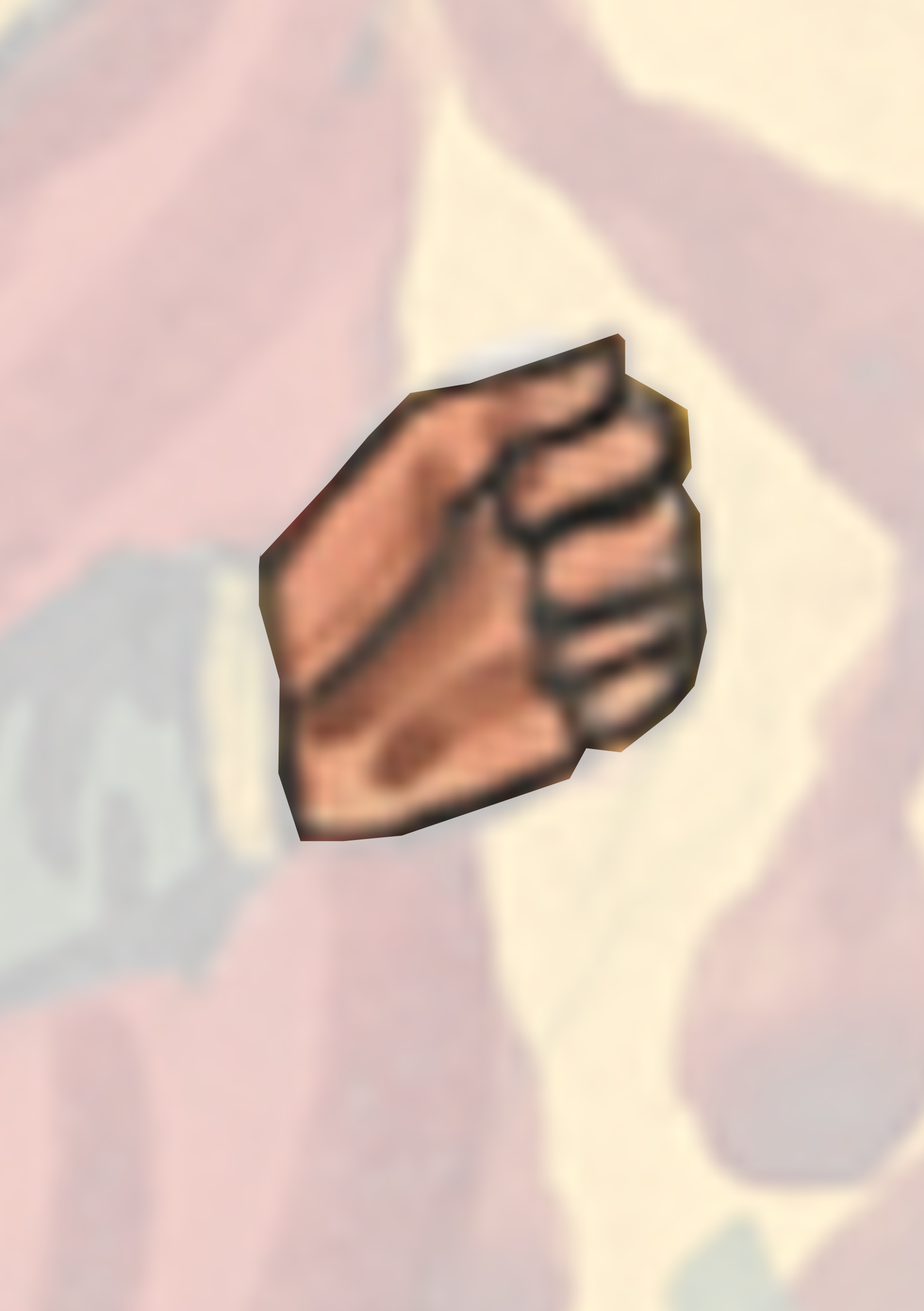 Hand Is Shown In The Middle Of A Photo