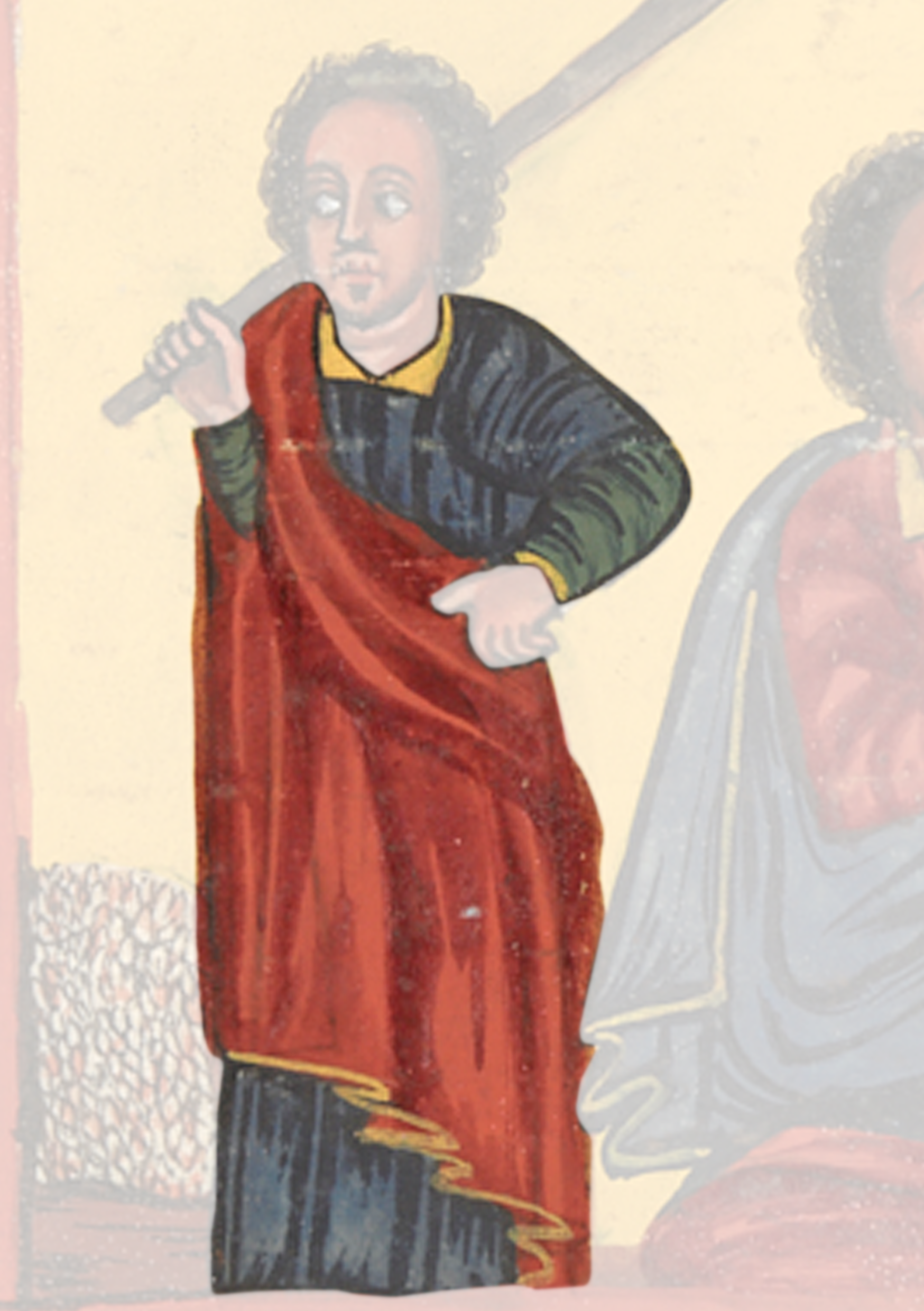 Painting Of A Man And Woman In A Room